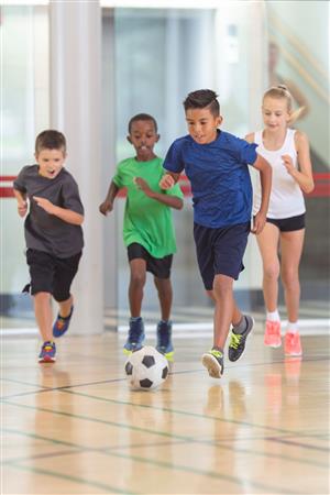 kids indoor soccer